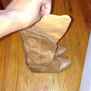 Brown boots Chinese laundry