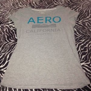 XL grey Aeropostale short sleeve, fits like a M.