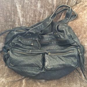 12 pocket black and dark gold purse!