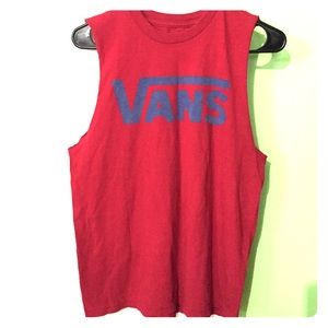Vans sleeveless top size small