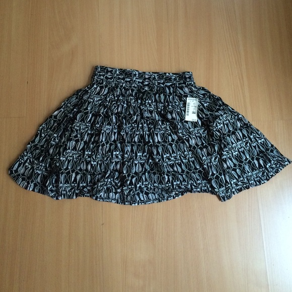 Bethany mota owl print skirt XS