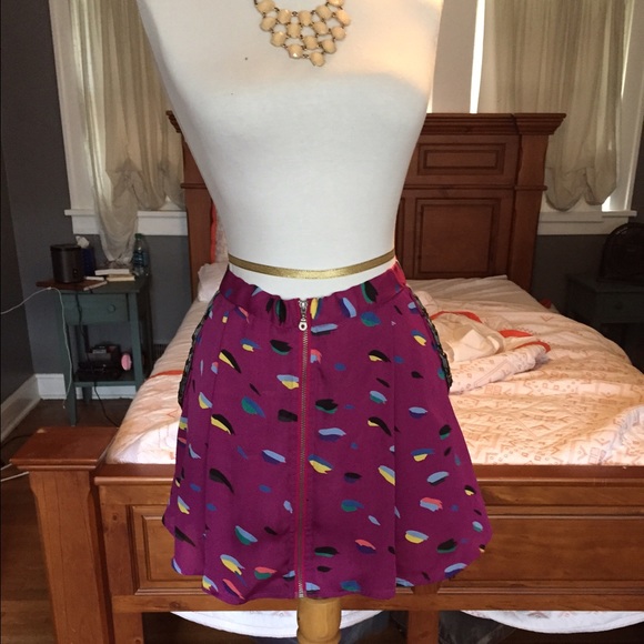 BCBG Multicolored Mini Skirt - Picture 2 of 4