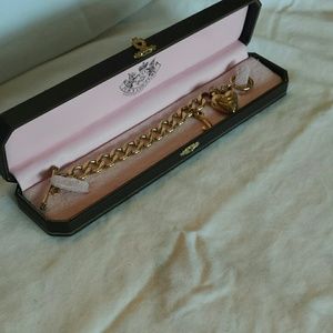 Juicy Couture Banner Heart Starter Bracelet