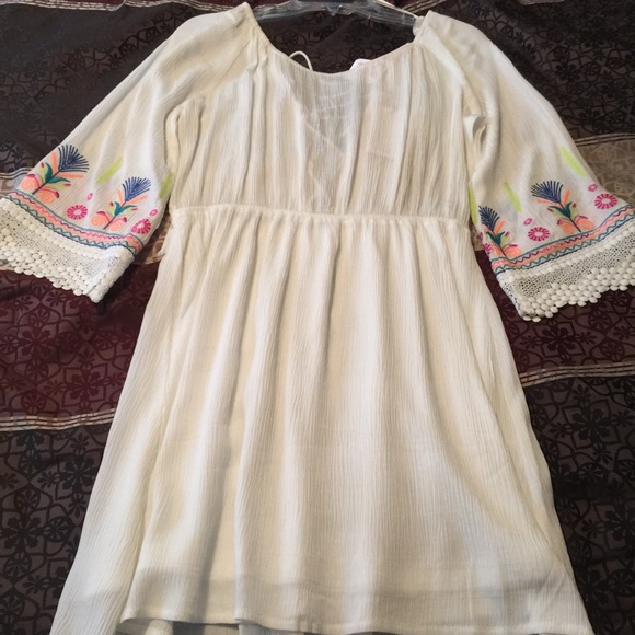 Off white dress