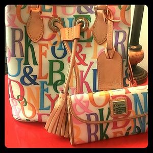 Dooney & Bourke purse and wallet set