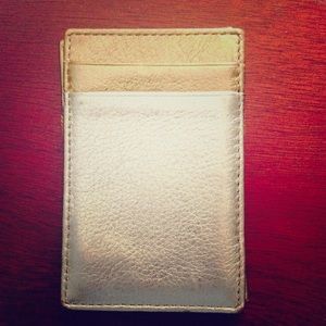 J.Crew Factory Leather Magic Wallet