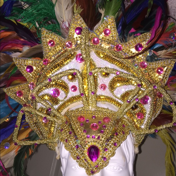 Brazilian Head piece Costume - Picture 2 of 3