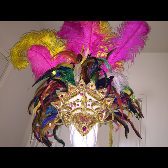 Brazilian Head piece Costume - Picture 3 of 3
