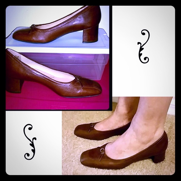 Brown Easy Spirit Pumps