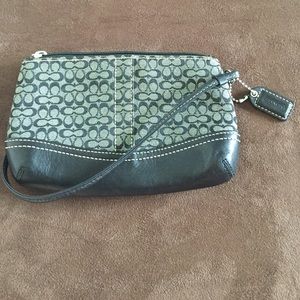 Authentic Coach wristlet