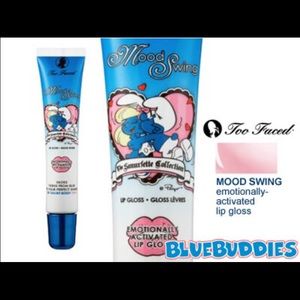 Too Faced Mood Swing Lip Gloss- The Smurfette