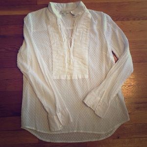 Jcrew Swiss-dot top