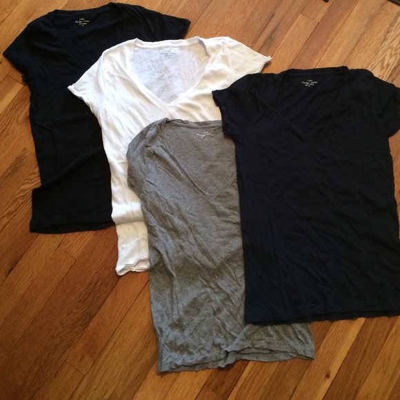 SOLD!!!!  Jcrew Vintage Cotton Tshirt Bundle.