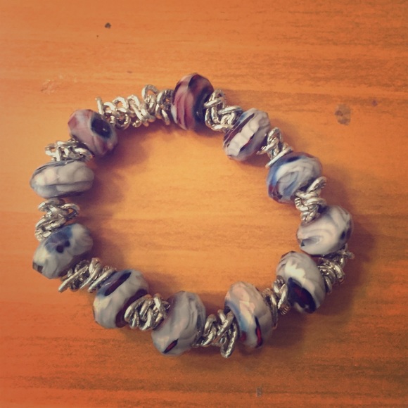 Blue Rocky Bracelet