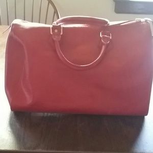 Red Epi leather Louie authentic  like new