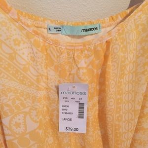 Maurice's Yellow Sun Dress (NWT!)