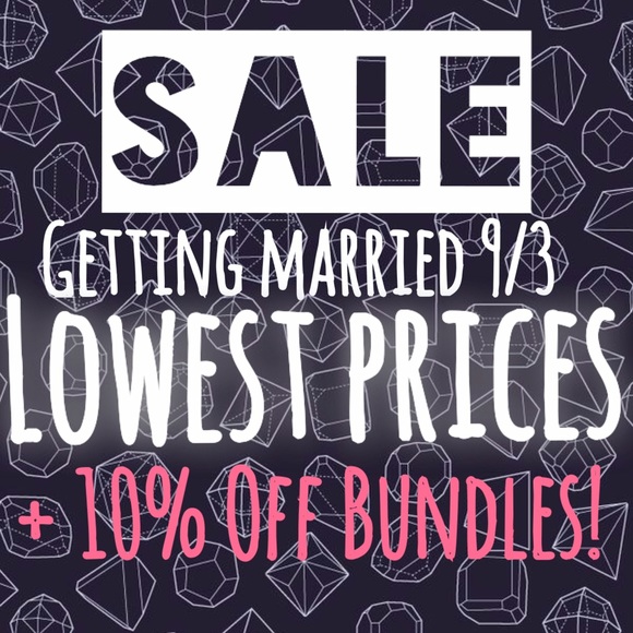 Getting Married 9/3!! SALE