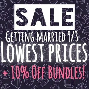 Getting Married 9/3!! SALE