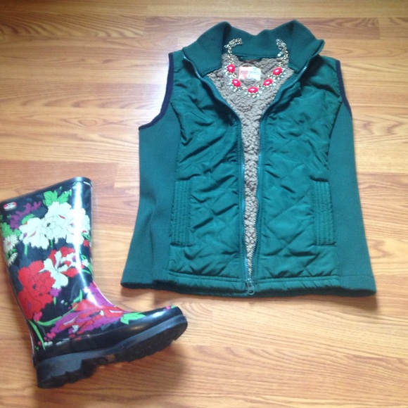 Ruffhewn green vest