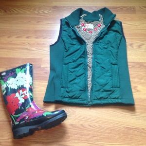 Ruffhewn green vest