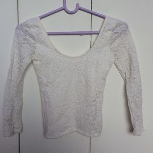 Hollister Lace Crop Top