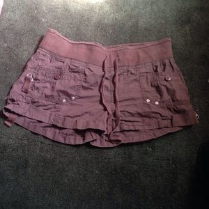 Brown shorts