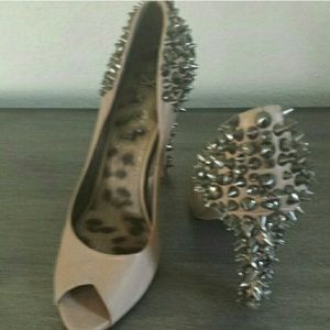 Nude Spike Heels