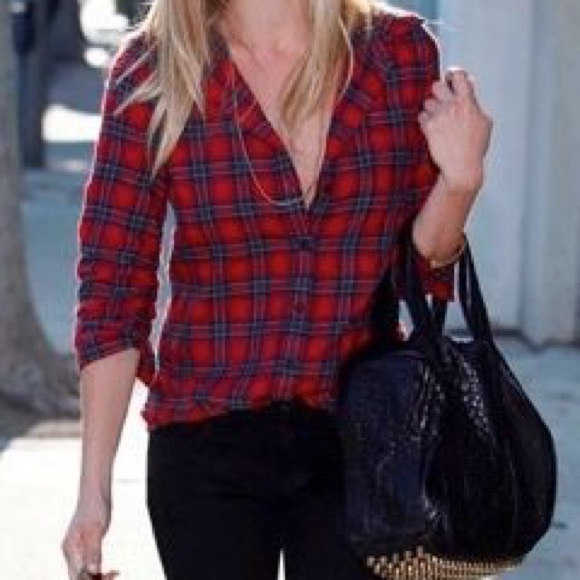 Broadway & Broome for Madewell Tartan Oxford