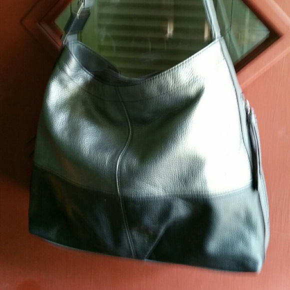 Tignanello grey purse