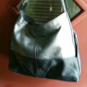 Tignanello grey purse