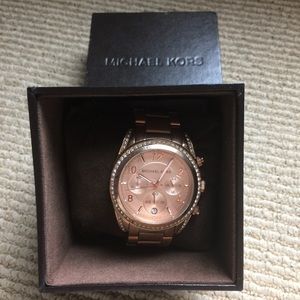 Michale kors rose gold watch
