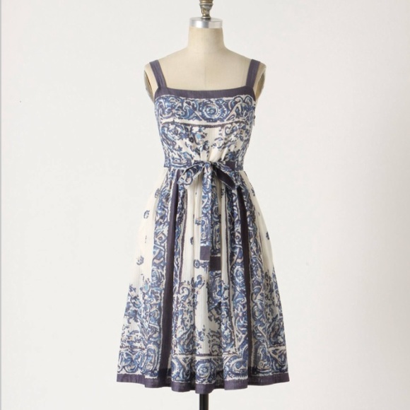 Anthropologie Catmint Dress