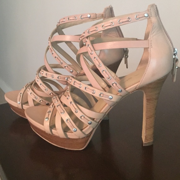Via Spiga scrappy sexy leather sandals