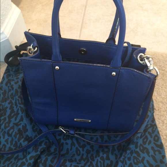 rebecca minkoff electronic blue handbag. On hold!