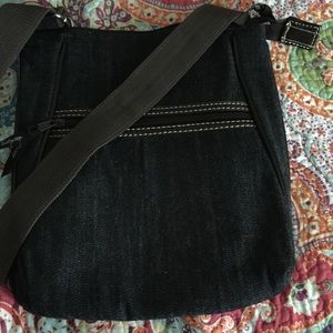 Super cute denim Thirty One cross body
