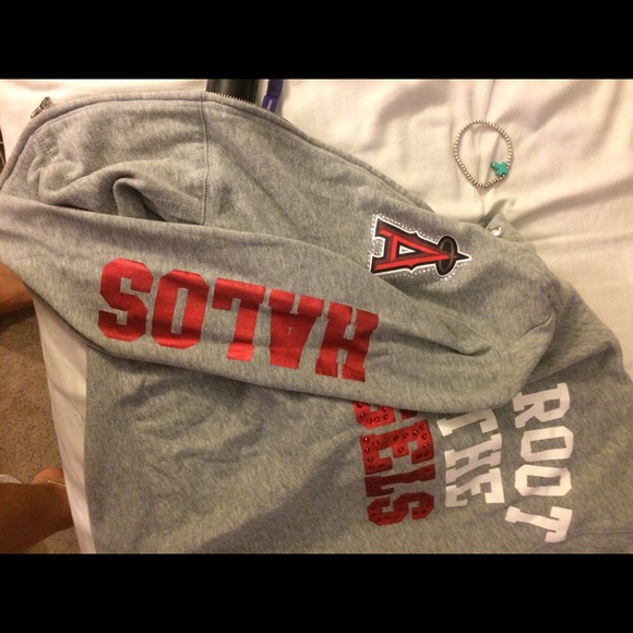 VICTORIA SECRET ANGELS ZIP UP - Picture 1 of 2