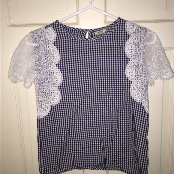 Jack wills laced sleeve shirt