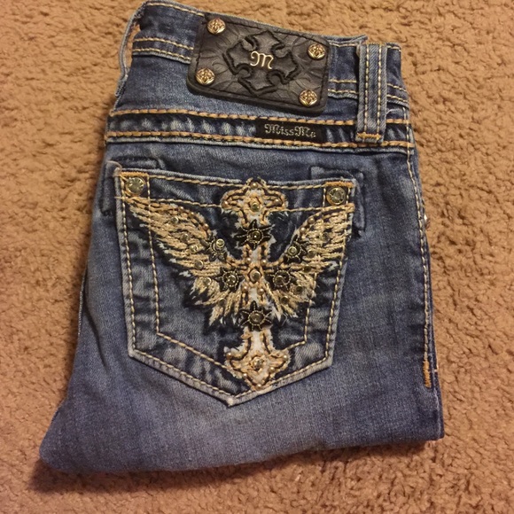 Girls Size 10 Miss Me Skinny Jeans