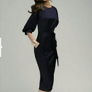 Dark Blue Chiffon CLASS!