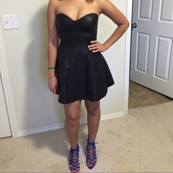Forever 21 Pleather dress
