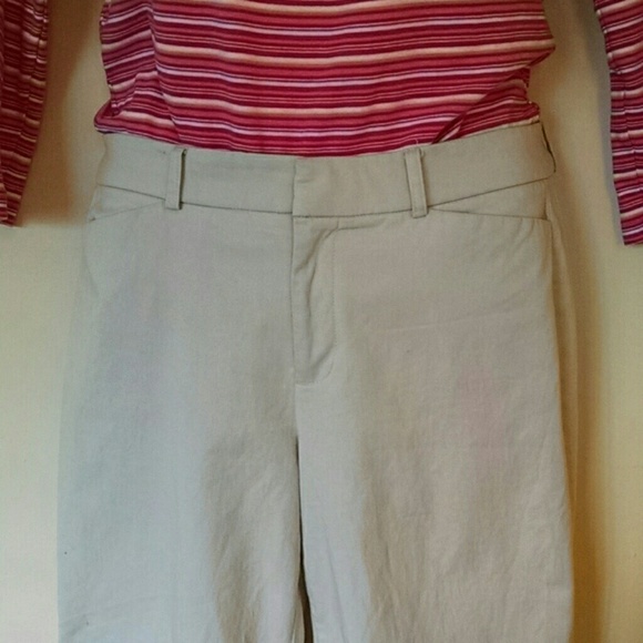 Kaki Ideal Fit Pants - Picture 2 of 3