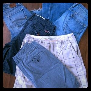 Men's lot of BKE, Gap, Hollister, American Eagle,
