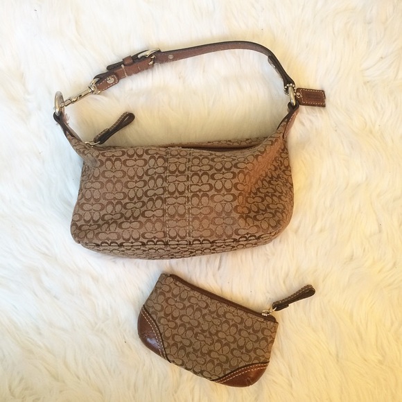 •NWOT• Coach purse & matching wallet