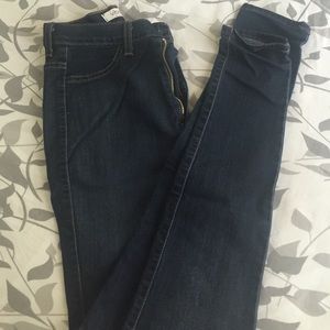 high waist jeans
