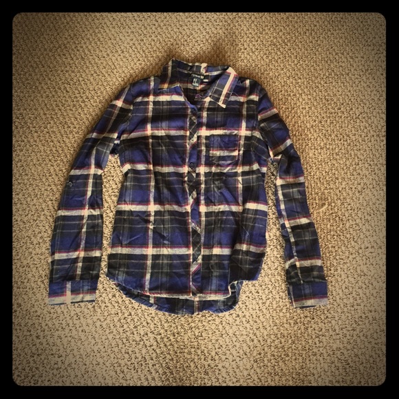Blue fleece jacket