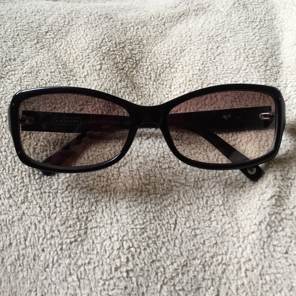 ❤️SOLD❤️Coach sunglasses!chelsea s426 onyx