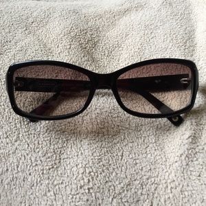 ❤️SOLD❤️Coach sunglasses!chelsea s426 onyx