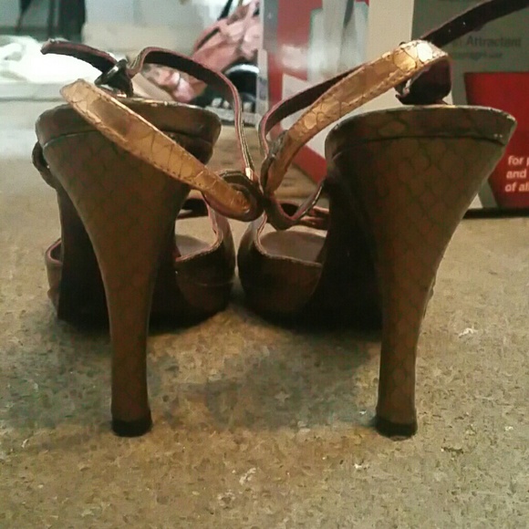 Via spiga bronze and copper heel.. - Picture 3 of 4