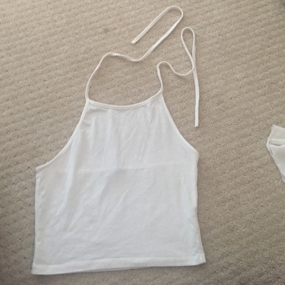 Brandy Melville white crop top