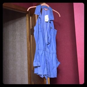 Denim Forever 21 Romper